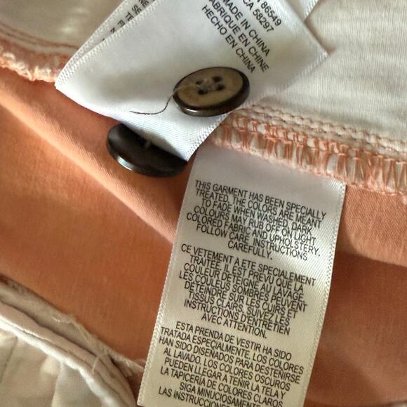 Tommy Bahama Peach Chino Shorts Men’s 36 Relaxed Cotton Flat Front - Picture 6 of 7